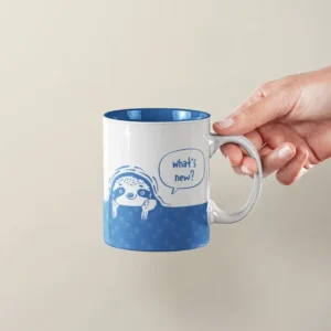 ספל חיות כחול ניבי